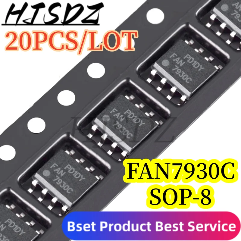 Spot shipment New in stock 【20PCS/LOT】FAN7930C FAN7930 SMD SOP-8 power IC chip