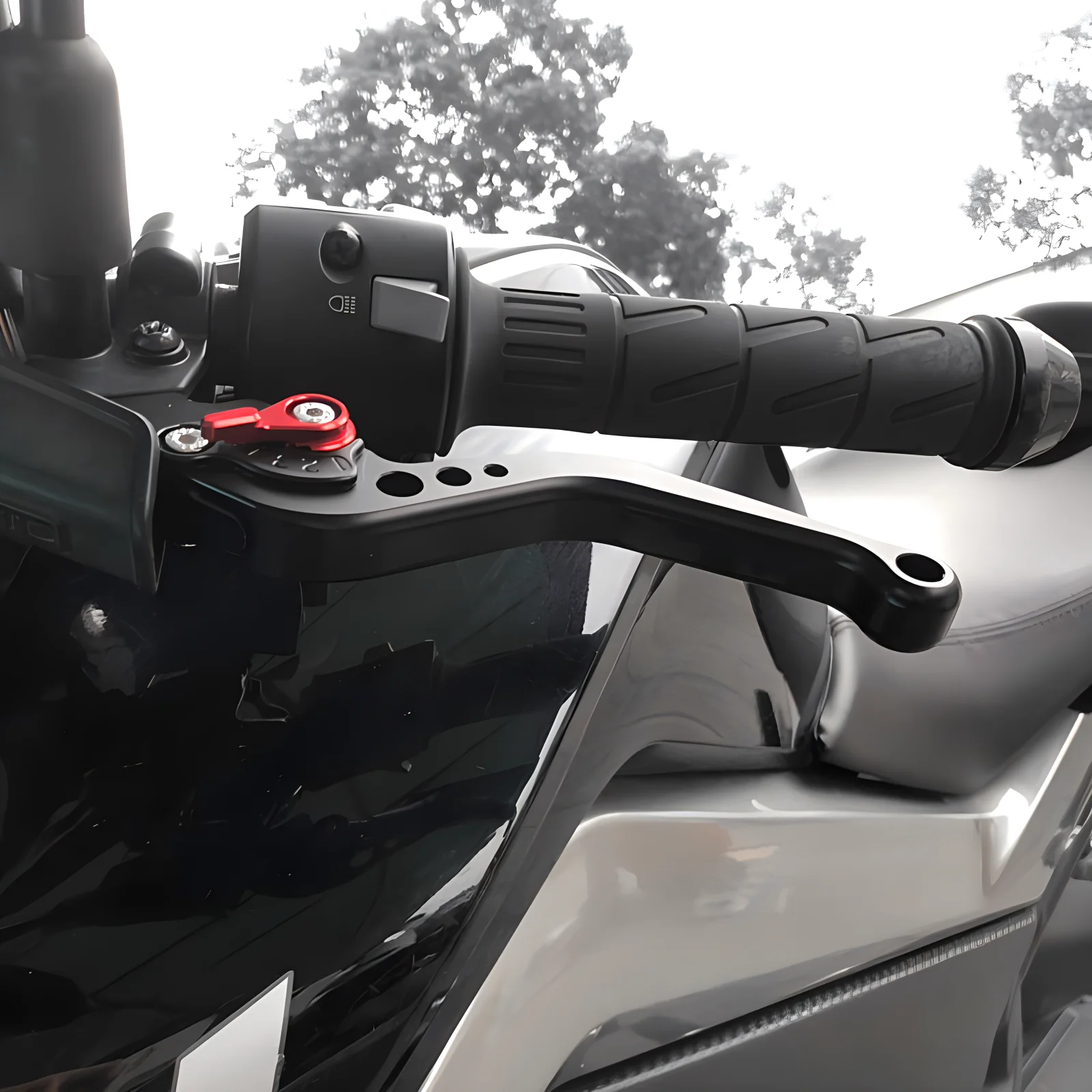 CNC قابل للتعديل دراجة نارية قصيرة دواسة فرامل عتلات لياماها fz6 fazer FZ6 2004-2010 FZ6R FZ 6R 2009-2020