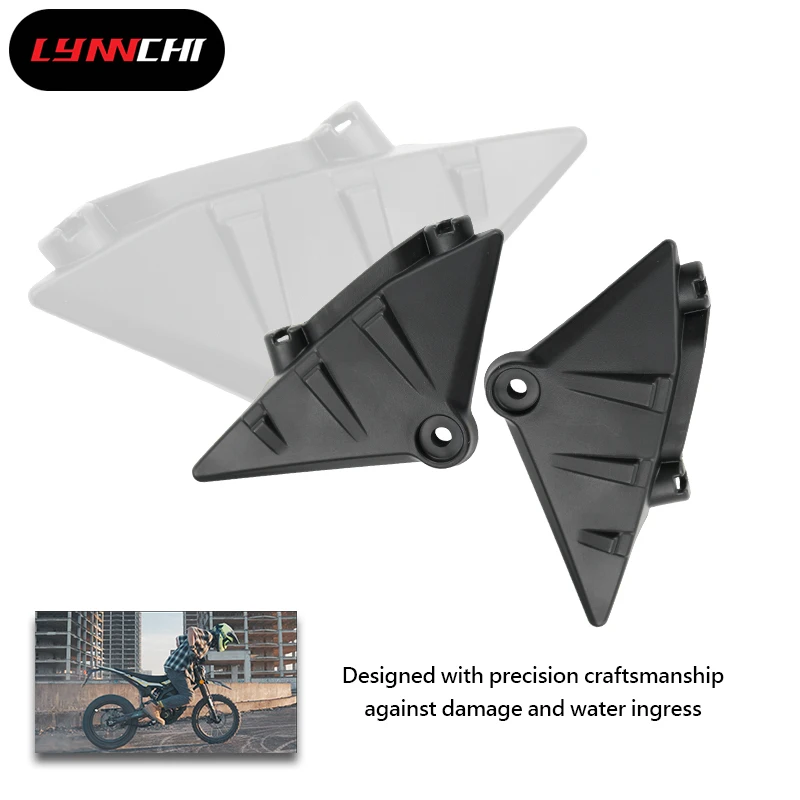 

LYNNCHI Motorcycle Parts Tools Mudguard Black Frame Support Bracket Bottom Skid Plate Trim Cover For For Electric Ultra Bee