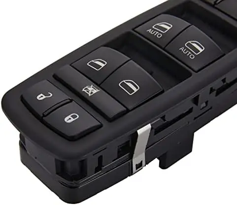 

3+0 Pin Power Window Switch for Caravan & Chrysler T&C 2012-2017 | Driver Side Master Switch | Green Light | 68110871AA