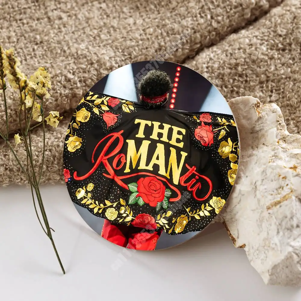Bruno M-Mars The Romantic Wooden Cup Mat Americano Beer Milk Water Coaster for Baking Studio