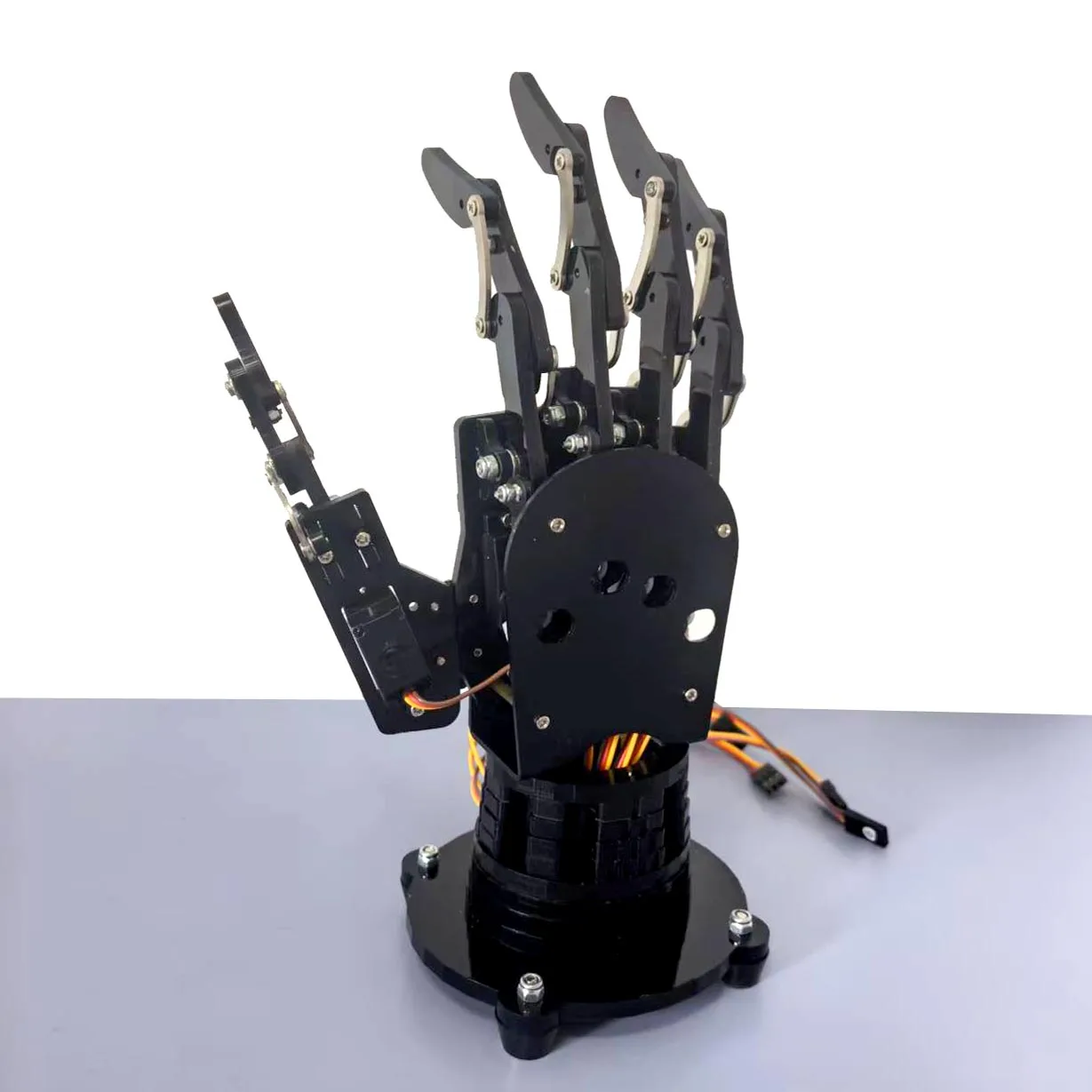 6 Dof Robot mini Hand-Five Fingers/Finished  Bionic Palm/Assembled Left& Right /DIY
