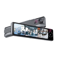 4G Car DVR Video Recorder 3CH  ADAS Android 8.1 Rear View Mirror 1080P Special Bracket Auto 11\