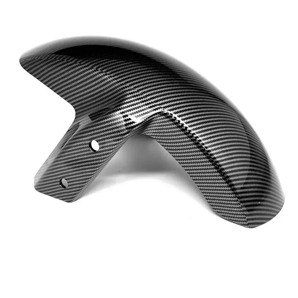 

For KAWASAKI NINJA 650R ER6F ER-6F 2006 2007 2008 2009 2010 2011 Front Tire Fender Guard Hugger Carbon Fiber Color