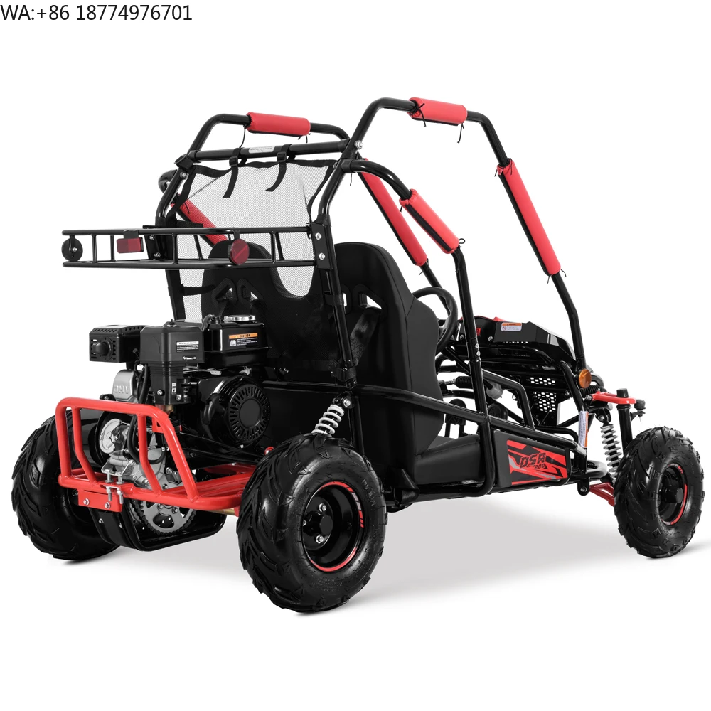 Tao Motor 2025 CQuadriciclos Off Road New Automatic Chain Drive Electric Start Steel Frame 200cc Racing Go Karts for Adults