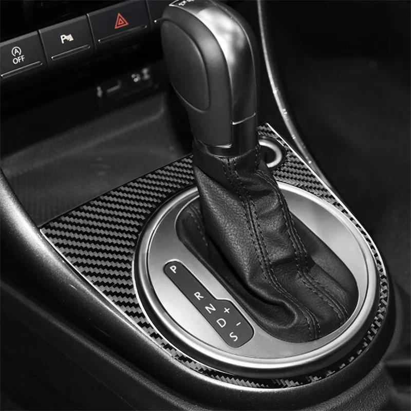 

Carbon fiber Shift position Decorative panel Automotive interior Gear Panel For Volkswagen Beetle 2012-2019