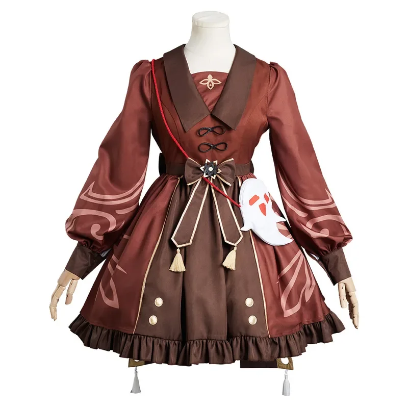 Genshin impact Hulao Hu bundled cosplay costume lolita dress outfits Halloween carnival suit