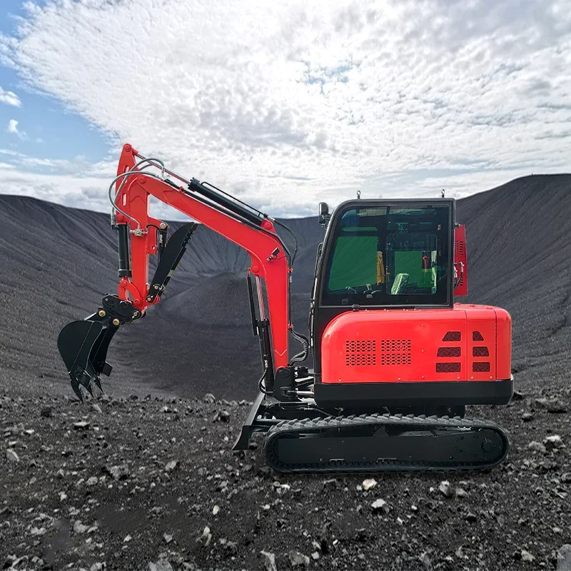 

Mini Crawler Excavator For Home Use 3.5 Ton Capacity For Engine EPA 1-Year Warranty Gearbox & Pump Core High Digging Power