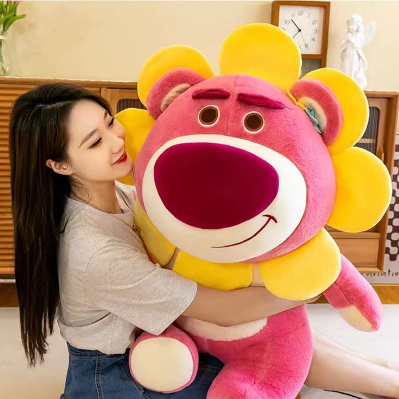 Disney Lots-o'-Huggin' Bear Doll Toy Story Sunflower Plush Toys Birthday Gift The Best for Children's Girl Kids Young Person