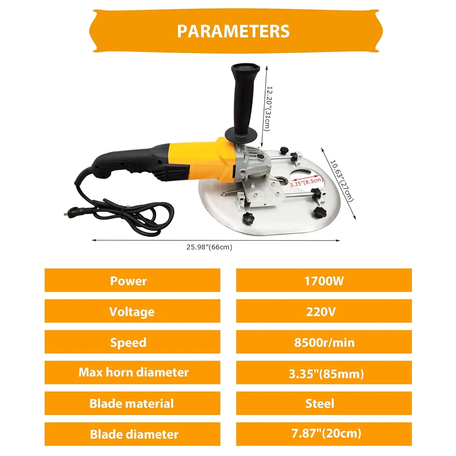 Electric Cattle Dehorner Horn Cutting Machine Bloodless Cow Horn Remove Machine Livestock Farm Dehorning Tool for Adult Cattle