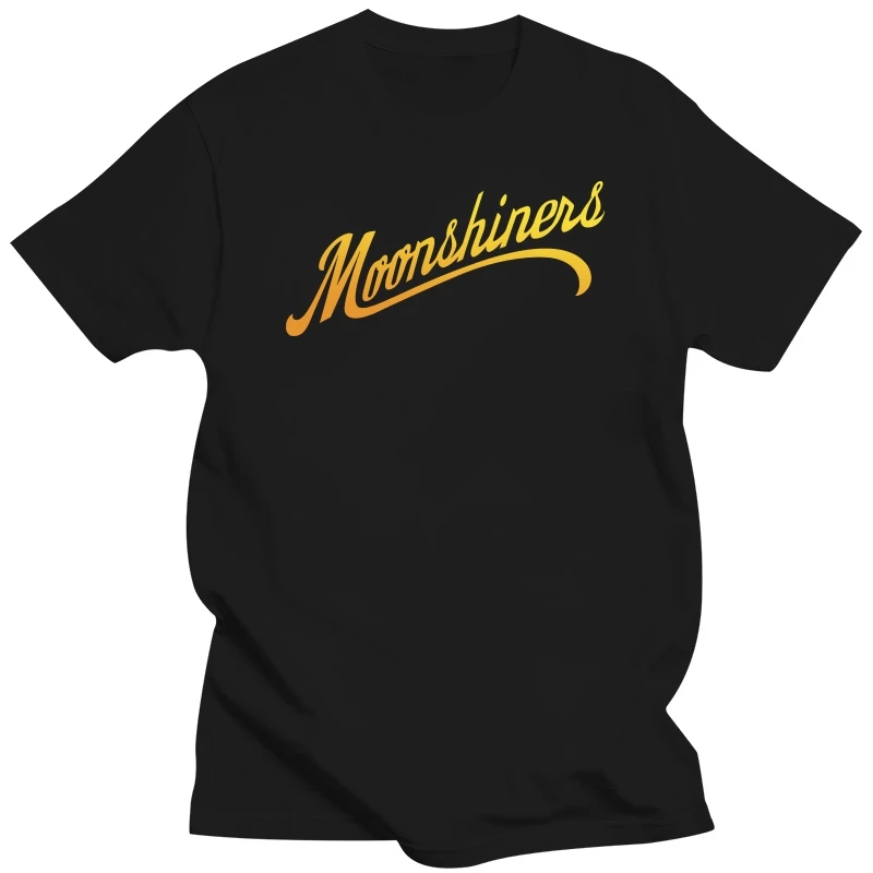 Moonshiners Original Logo Liquor Burn Black Men Men T-Shirt