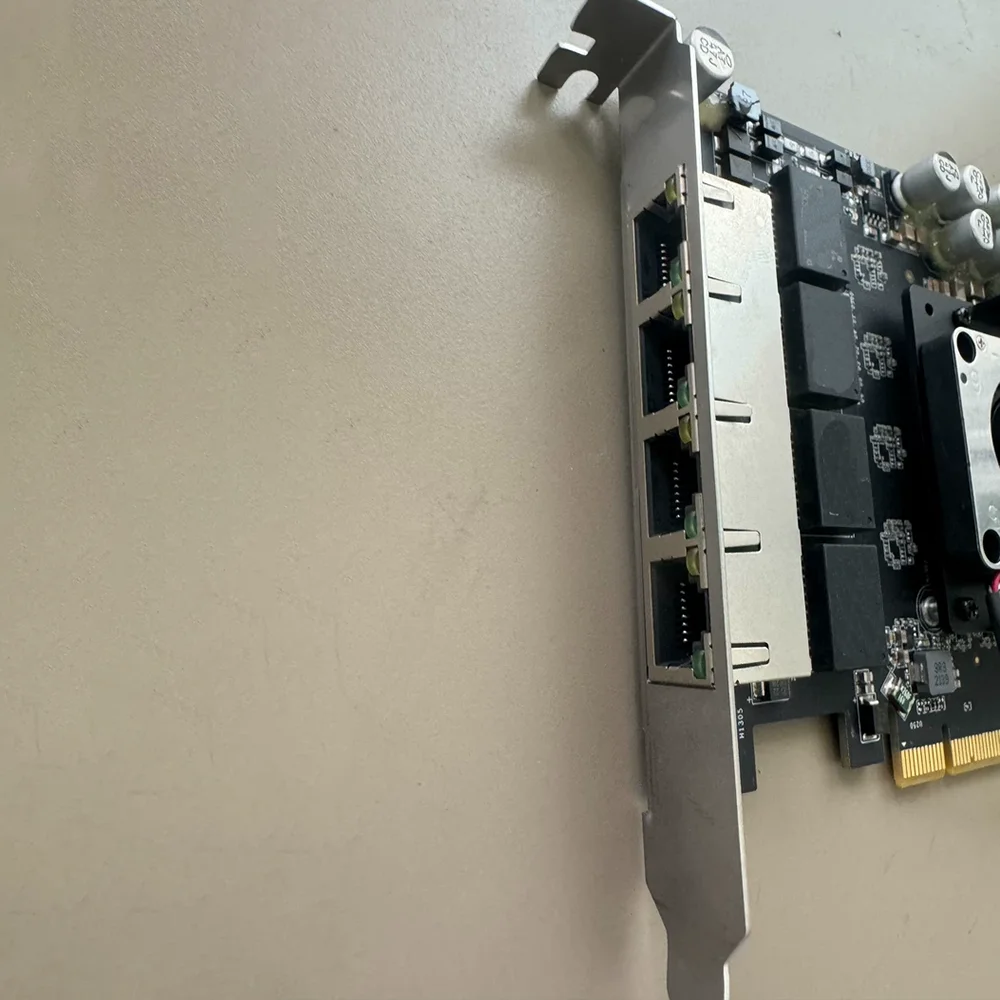 Four-port GigE image acquisition card MV-GE1004