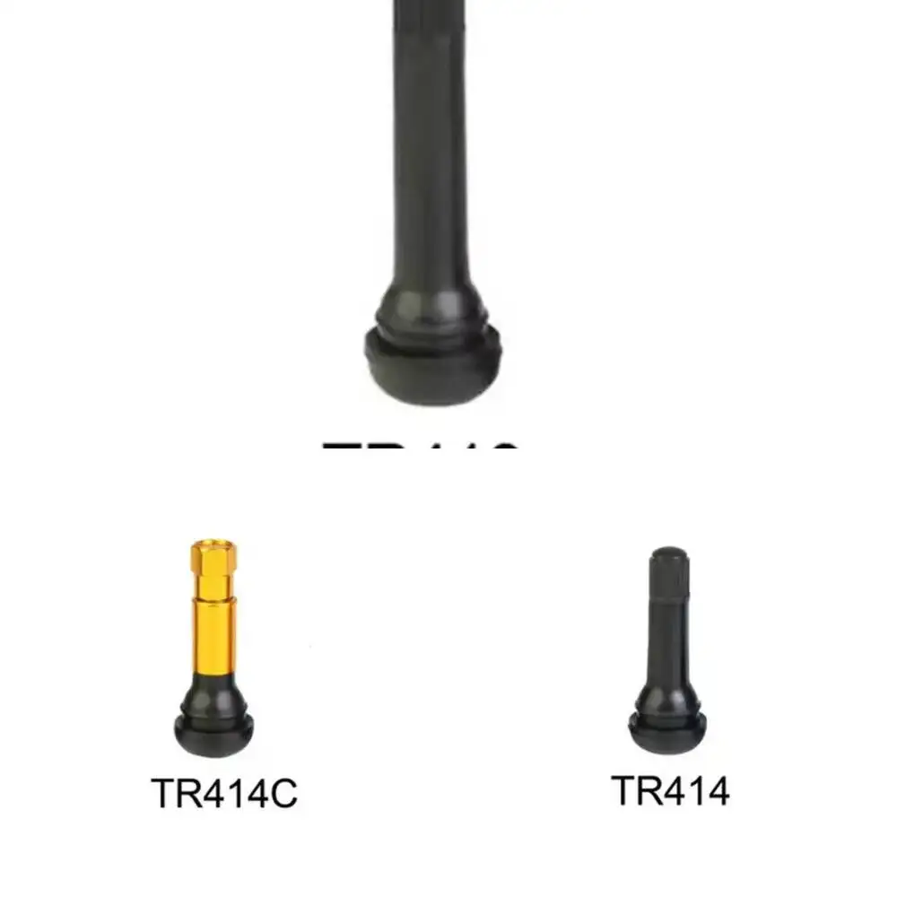 المطاط Tr413 سيارات دراجة نارية Tr415 الطبيعية Tr414 Tr412 Tr418 الألومنيوم/النحاس المفاجئة في صمامات الإطارات لايحتاج #1