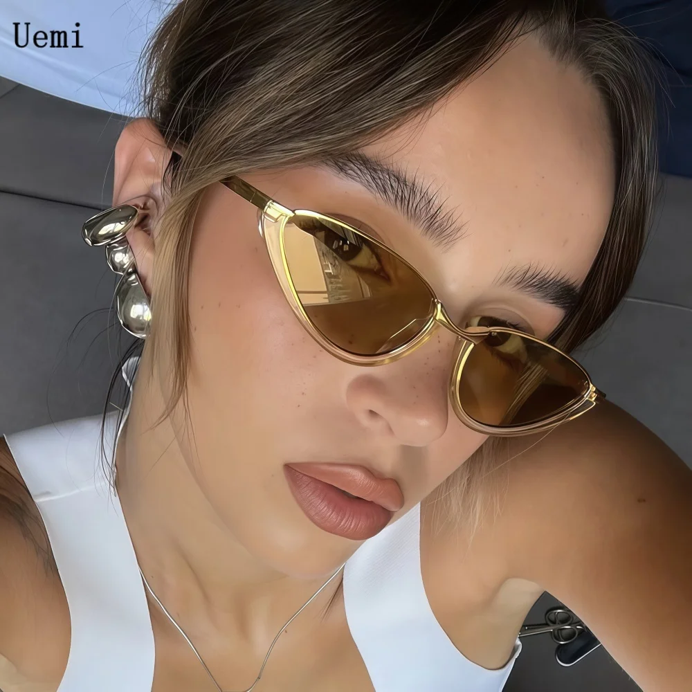 Modische Cat-Eye-Sonnenbrille für Damen und Herren, Retro, beliebt, hochwertige Sonnenbrille, Reise-Sonnenbrille, UV400-Schutz