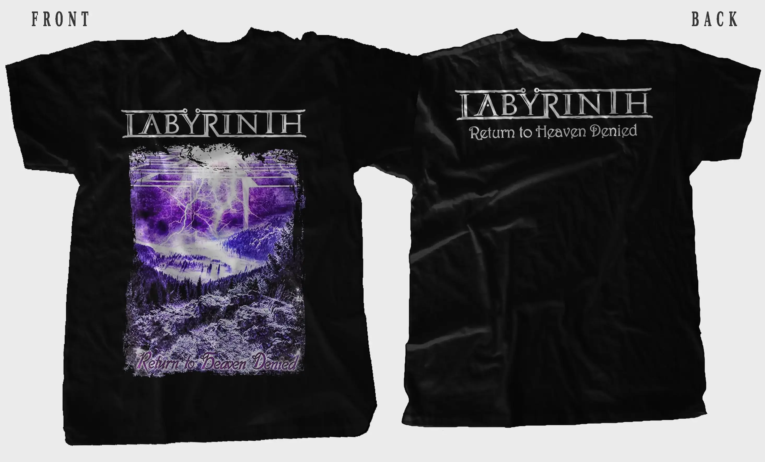 Nueva camiseta con estampado Dtg Labyrinth Return To Heaven Denied Talla S M L Xl 2 3 4 5 6 7Xl