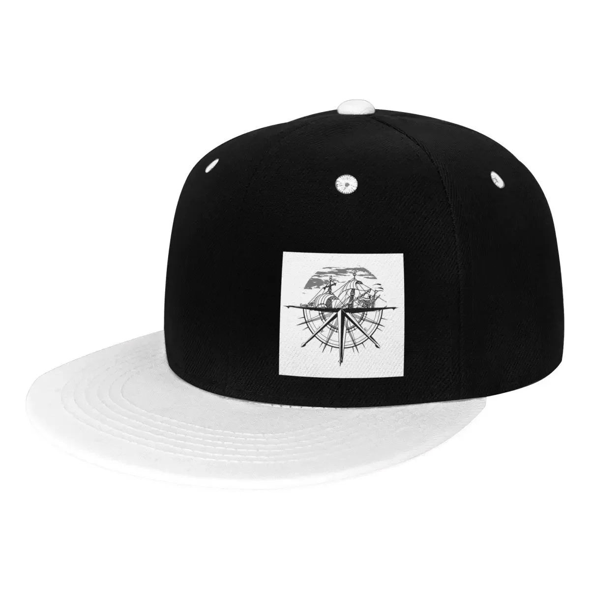 Nautical Compass Captain Anchor Boat Baseball Caps Snapback Men Women Hats Adjustable Cap Streetwear Baseball Hat Casquette