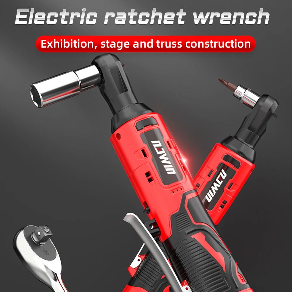 21V Power Tools Electric Ratchet Wrench 3/8 Inch Head Wrench Portable Cordless Handheld Tools