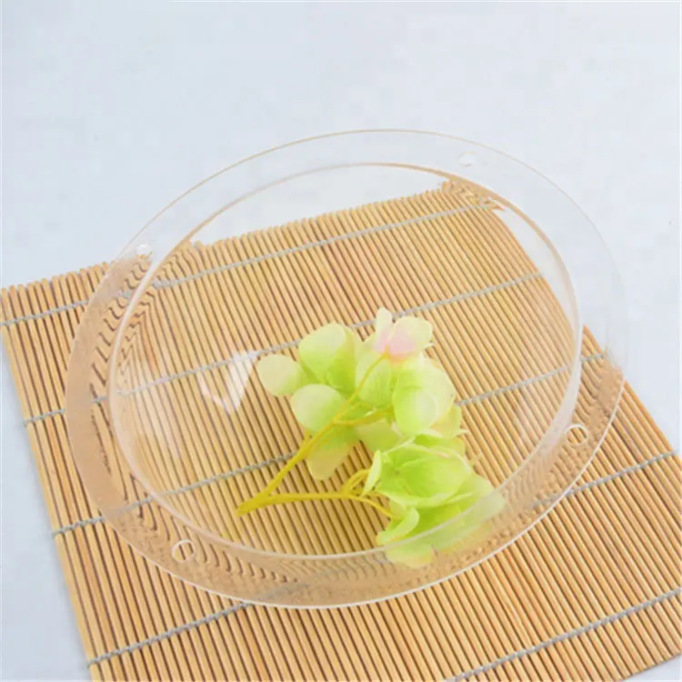 acrylic semi-circular ball cover, transparent hollow semi-circular dust cover, camera lens protection cover, lampshade