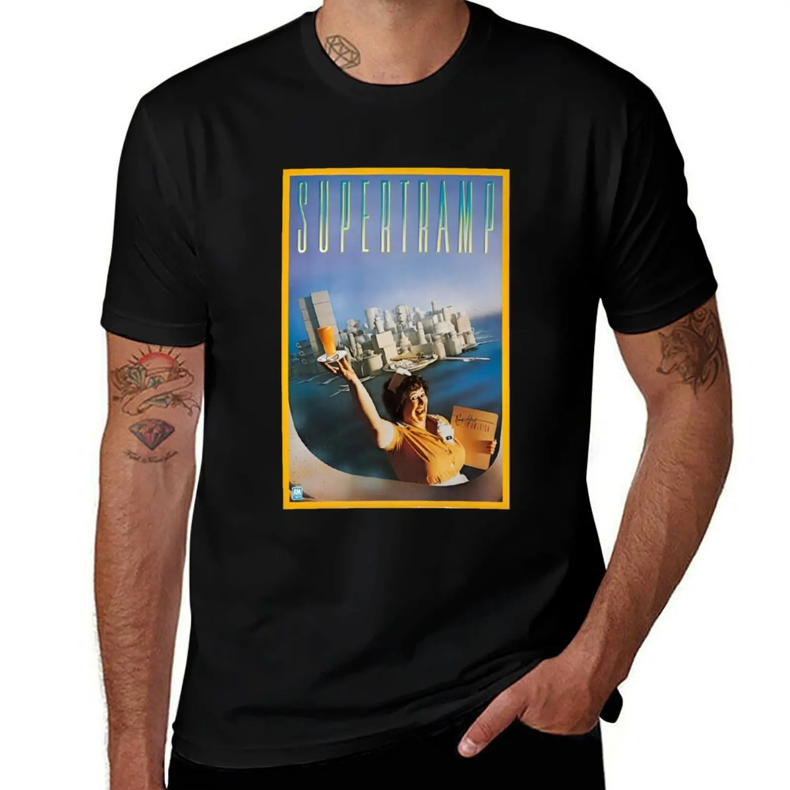 

Poster Supertramp T-Shirt blue lock anime shirts graphic tees plus size tops slim fit t shirts for men