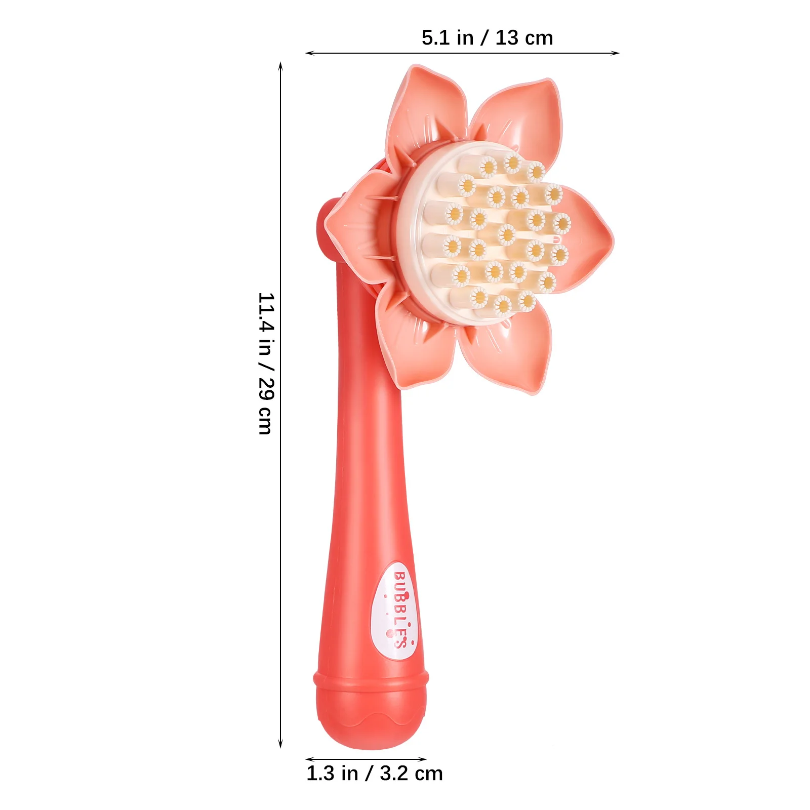 Sunflower-Shaped Bubble Machine Automatic Electric Bubble Blower Multi-Holes Kids Outdoor Indoor Party Gift