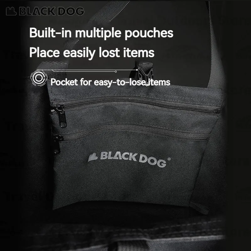 حقيبة تسوق شبكية من Naturehike BLACKDOG حقيبة كتف ذات سعة كبيرة لأكياس التسوق قابلة للتنفس على الشاطئ والسفر والصالة الرياضية حقيبة تخزين