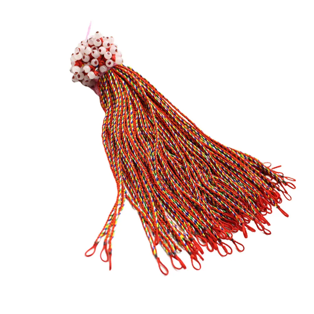 

100pcs Hand-woven Bracelets Gifts Colorful Braided Jewelry Women Girls Beach Dancing Premium Material Long Wear Handmade