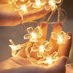 3-10M Warm White Cherry blossom light string led fairy string lights for Wedding Party Indoor garden home Decorations