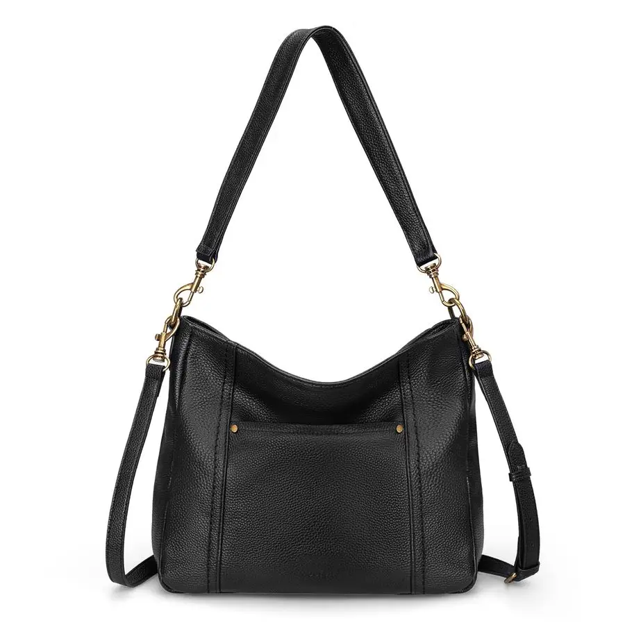 

Leather Hobo Crossbody Bags for Women Retro Leather Purses Handbags Shoulder Bag with 2 Shoulder Straps