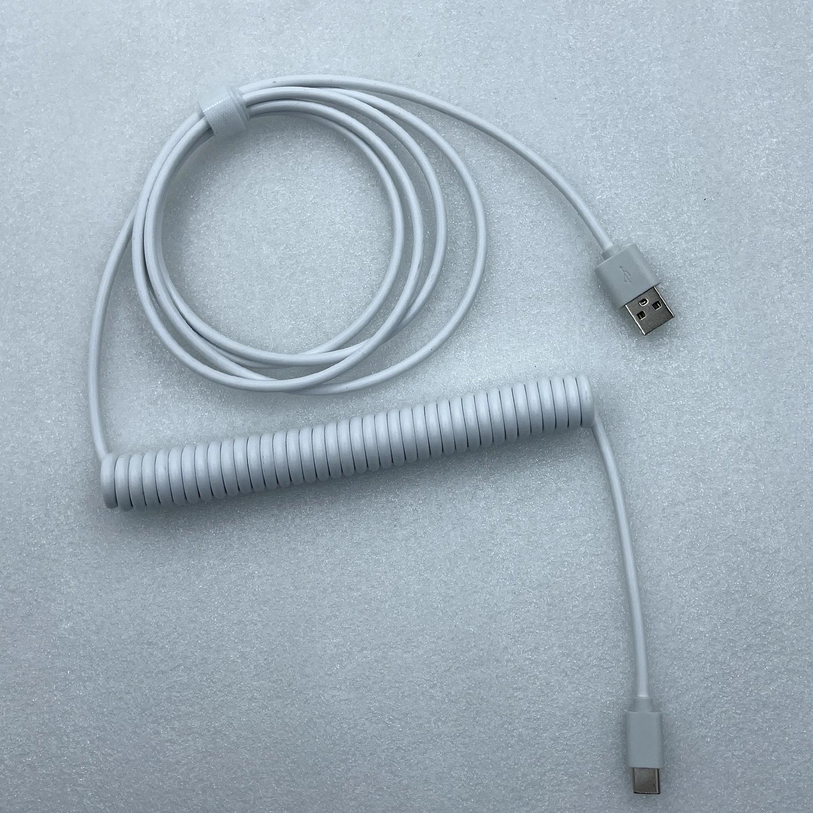 Mechanical Keyboard Coiled Cable Wire Type C USB Port Aviator Coiling Cable Desktop Computer Aviation Connector Data Cord Max 3M image 5