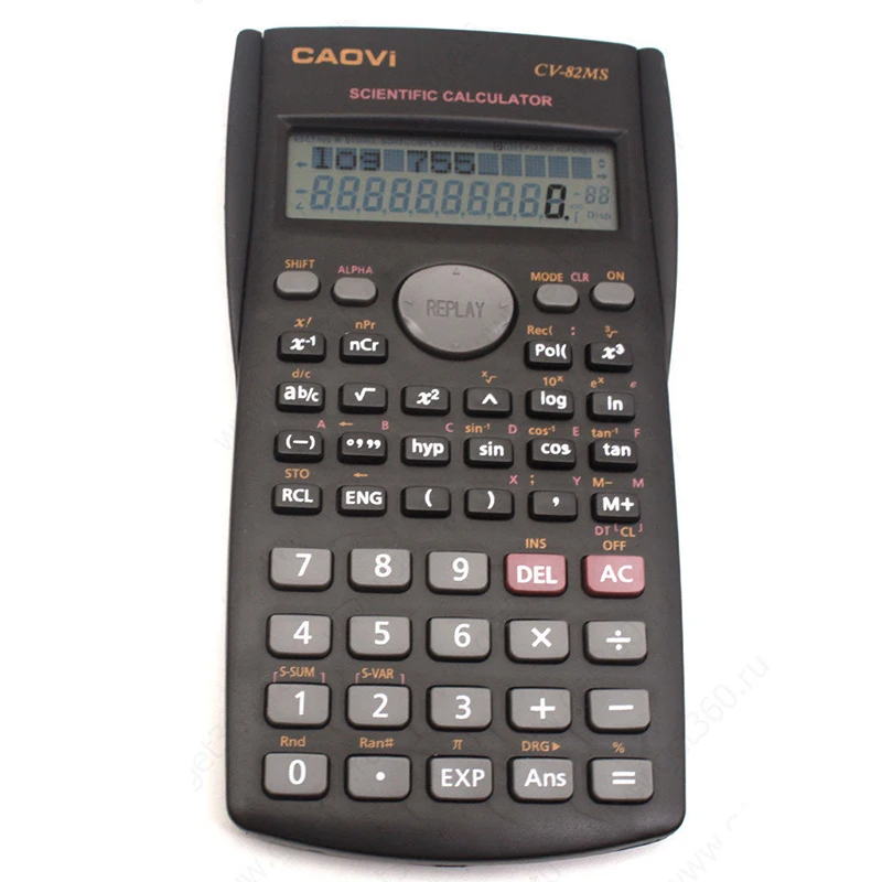 Calculadora científica com 240 funções e tela de 2 linhas multi-purpose portátil estudante calculadora para o ensino de matemática