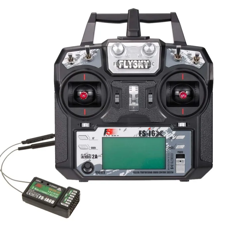 

2.4G FS-I6X Remote Control Transmitter With Receiver Remote Control In Chinese And English