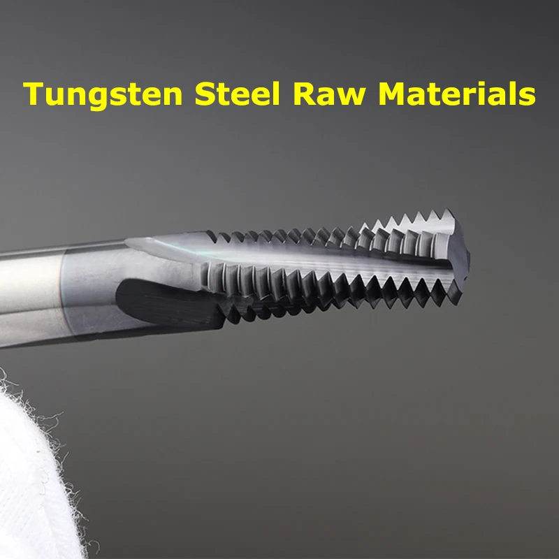YZH Thread Milling Cutter BSP（G）（PT/RC） HRC60 Full Tooth Inch Pitch CNC For Steel Aluminum 1/16 1/8 1/4 3/8 1/2 3/4 1/2 byYZ