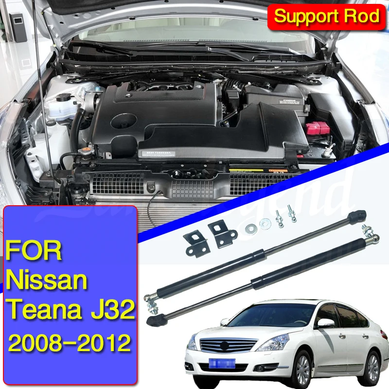 

1Pair Auto Hood Lift Supports Shocks Gas Struts For Nissan Teana J32 2008-2012 Sedan Damper Hood Struts Support rod Gas Struts