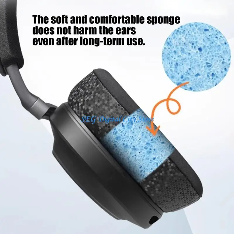 

U75B Сменные амбушюры, качественная, устойчивая к износу губка для наушников DeltaII