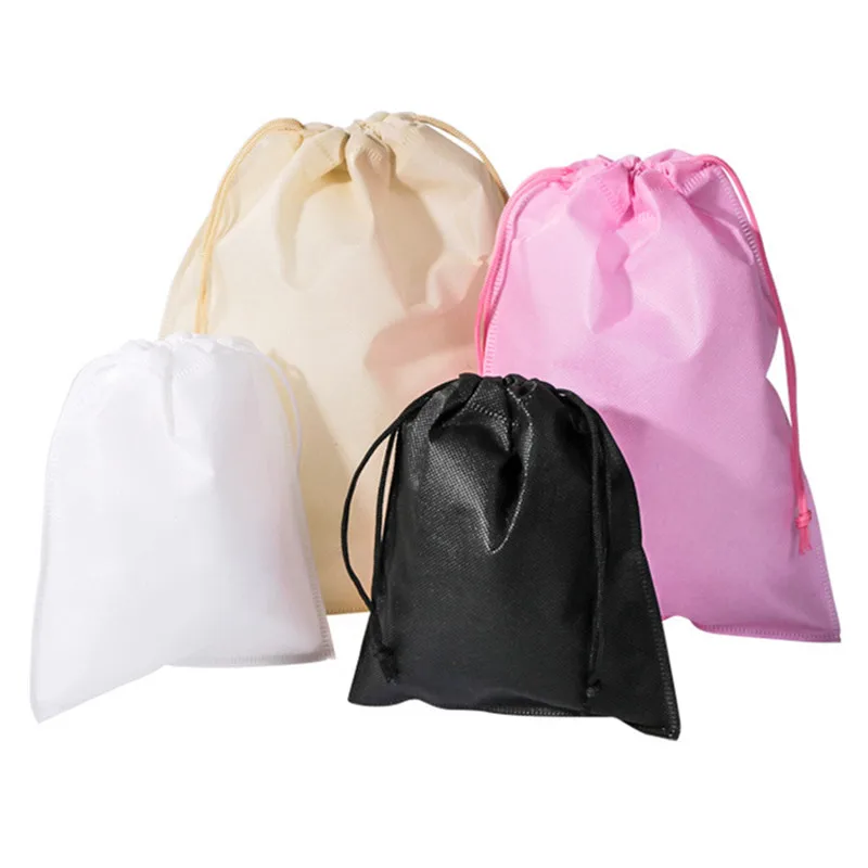 

20 pcs Non-woven jewelry Drawstring cleaner dust bags zelmer accept customize logo