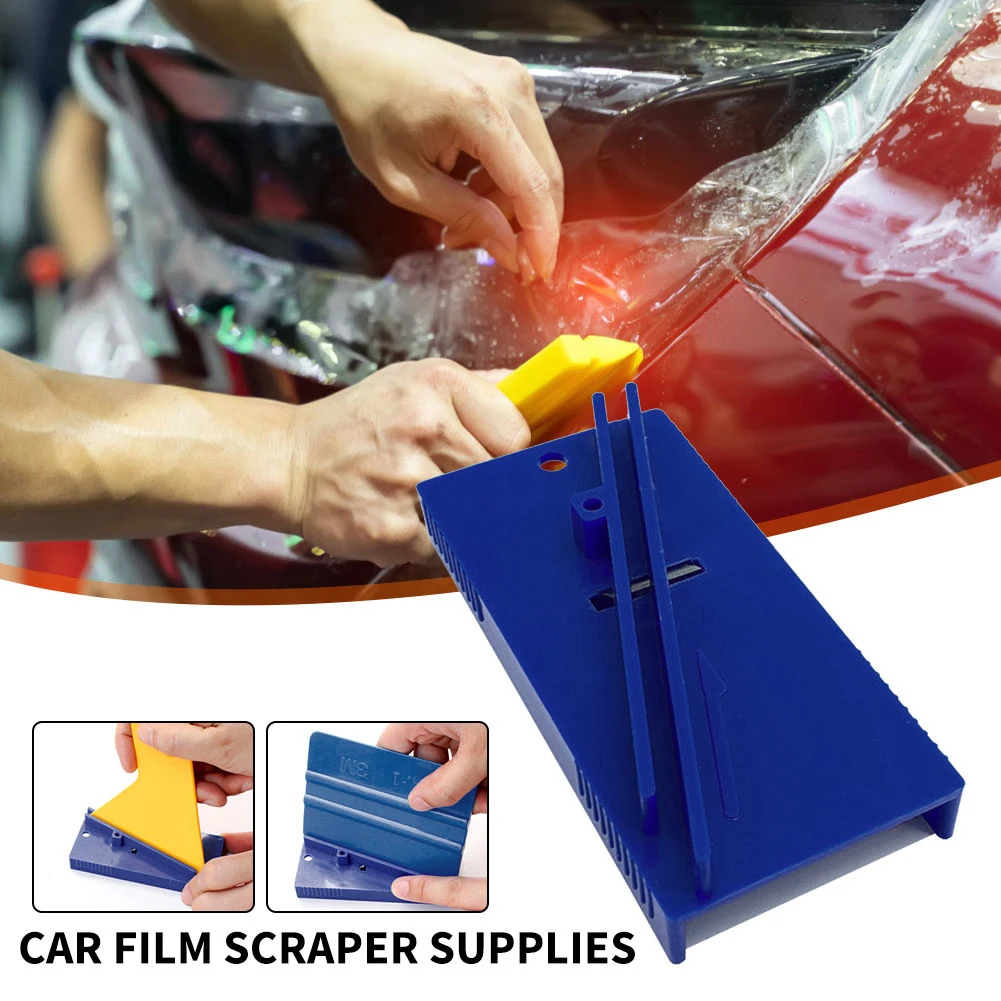 

Hard Card Scraper Window Tint Brink Smoothing Car Wrap Edge Squeegee Sharpener