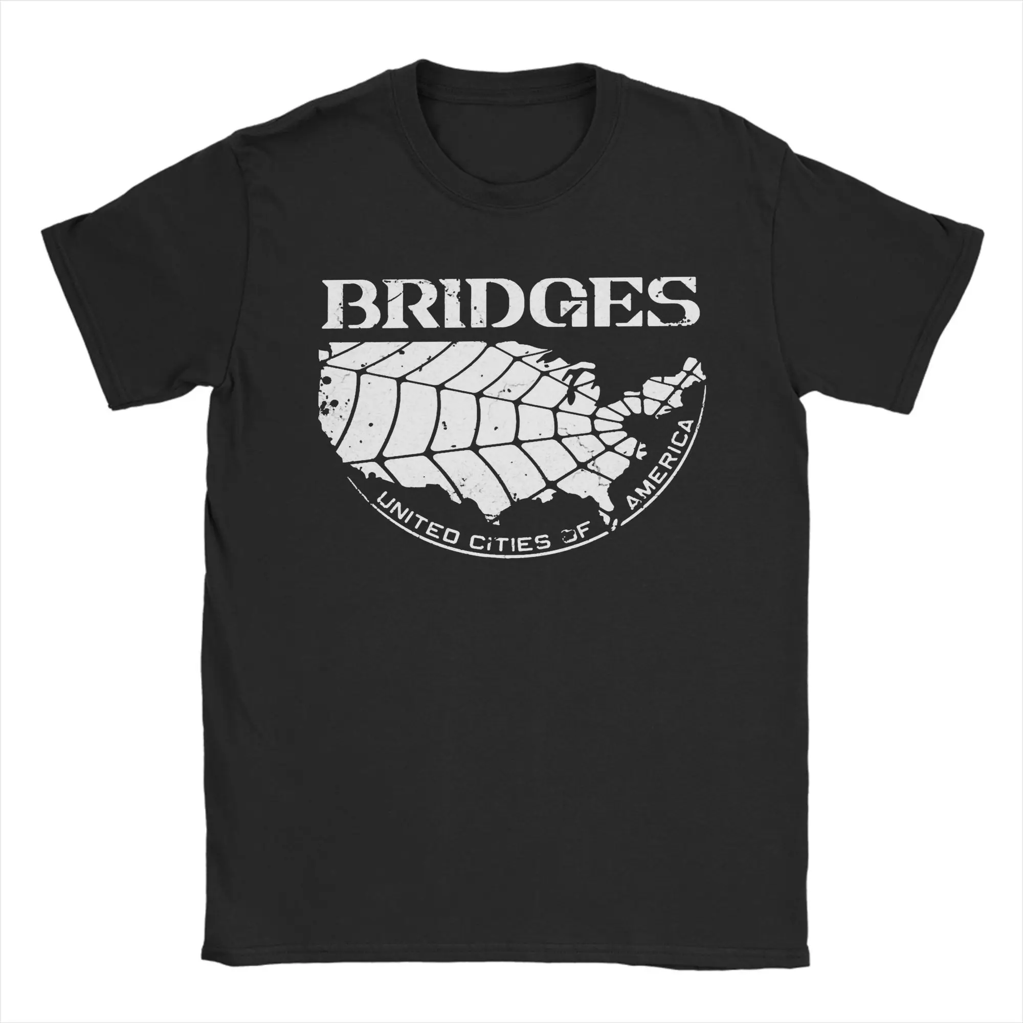 

Bridges Aged Death Stranding Play Games T Shirts Cotton Clothes Vintage Short Sleeve Round Neck Tees Plus Size T-Shirts