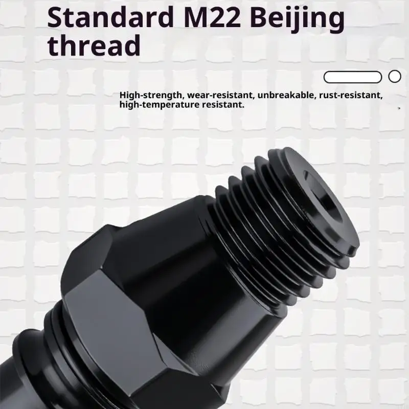 دقة موصلات مثقاب المياه M22 تصميم قياسي بخيط مانع للانزلاق لفترة طويلة مادة فولاذية 37 دينار أردني #4