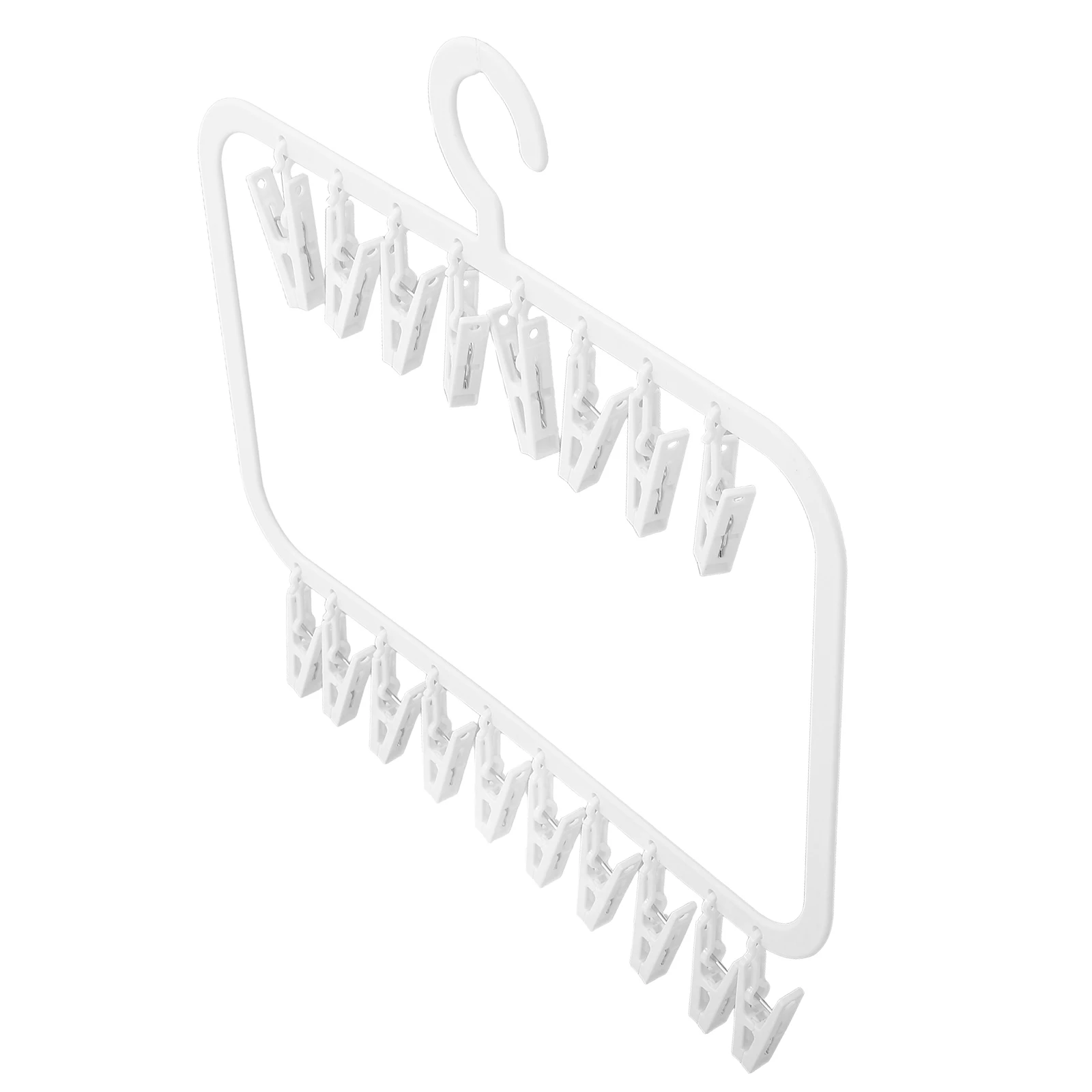 

Drying Rack Hanger Space Saving With Clips Sweaters Closet Organizer Baby Clothes Hanger Clip Closet Storage Hangers Space