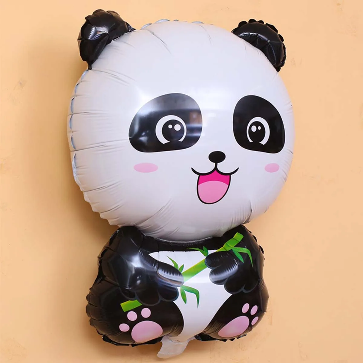 

10 Pcs Giant Panda Party Decoration Balloons Animal Foil Reusable