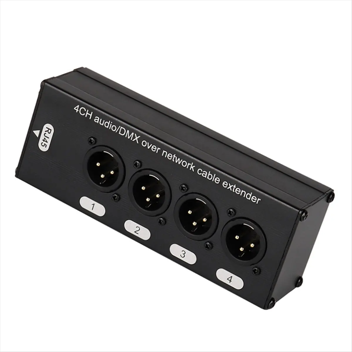 A99X 4 Channel Multi Network XLR Cable for Stage Sound Lighting and Recording Studio Male and Female to RJ45 Ethercon