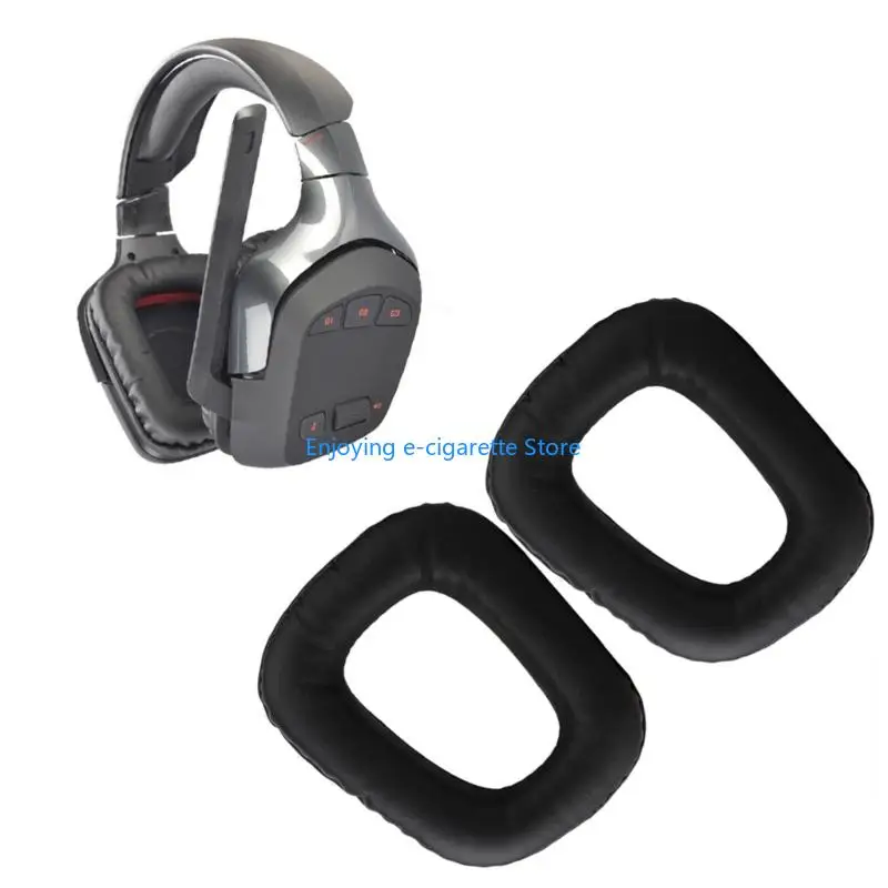 Komfortable PU Leder Stirnband Pad Ersatz Ohr Muff Weiche Ohrpolster für G432 G332 G930 F450 Kopfhörer Y4QF – Detail 7