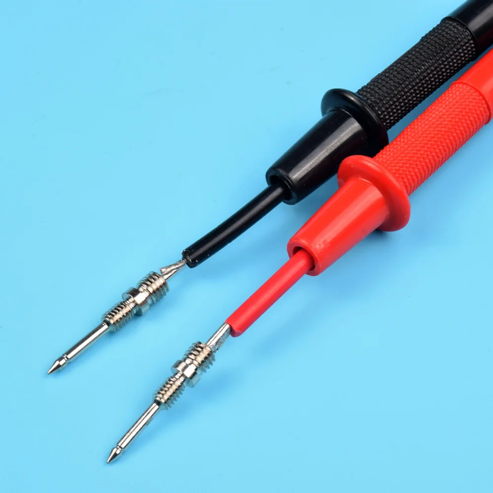 1 Pair 70cm Probe Multimeter Test Lead 1000v 10A Wire Pen Cable For Digital Meter Needle Tip Meter Needles Test Leads