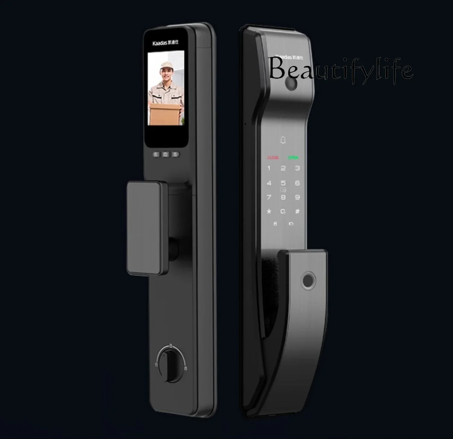 

Fingerprint Smart Lock Cat's Eye Indoor Screen Anti-Theft Door Smart Door Password Home Door Lock Security