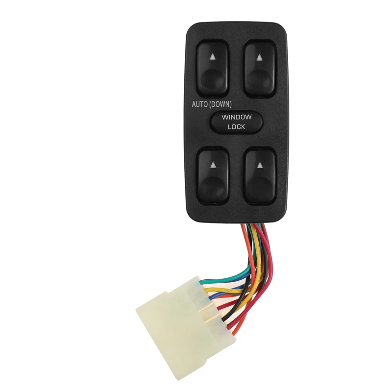 93570-28001 9357028001 Front Left Driver Side Electric Power Master Window Switch For 1992 1993 1994 Hyundai Elantra Galloper