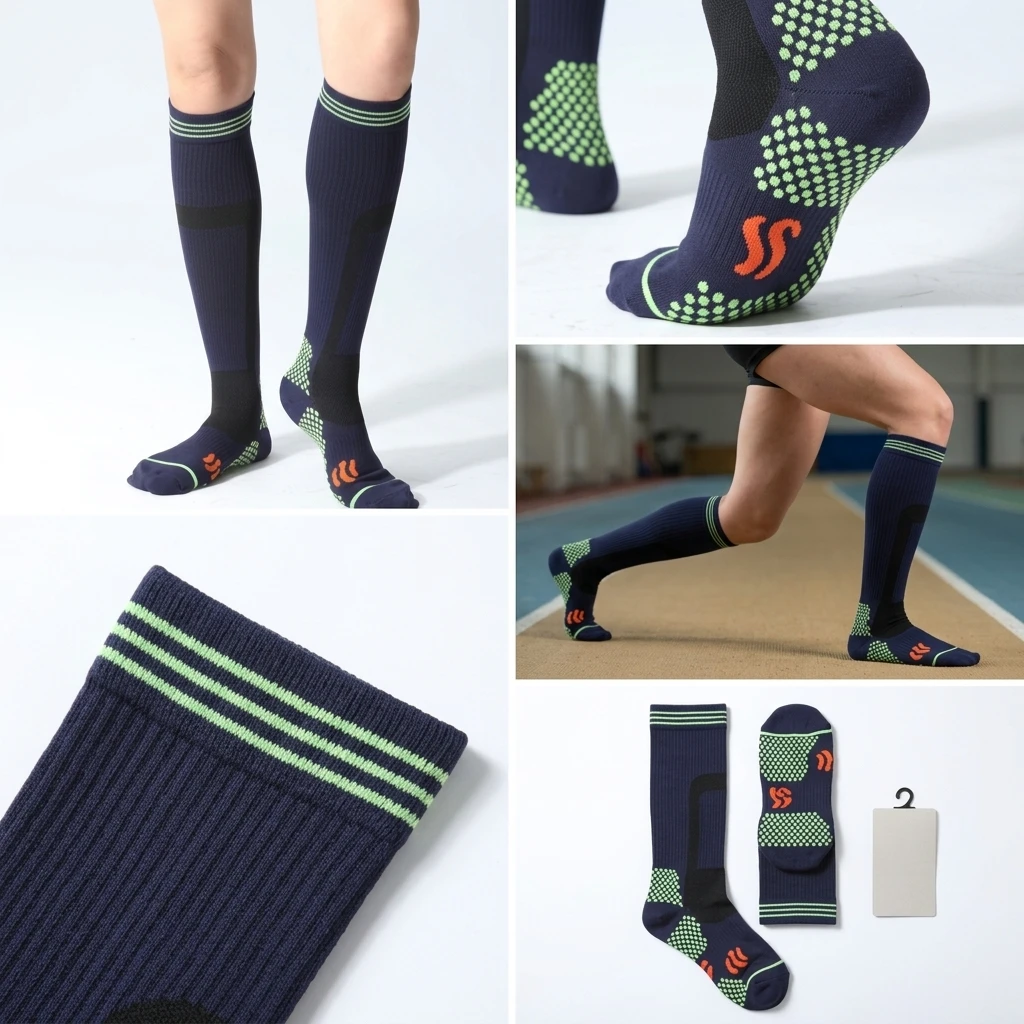 Chaussettes de sport haute com - Yoga Fitness Usa avis et prix