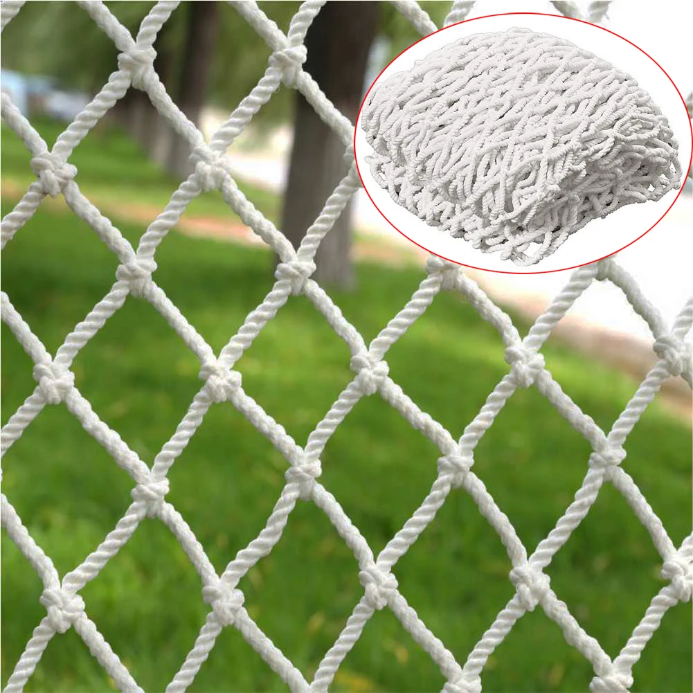 Solid Nylon Railing Stairs Netting- Children Safety Net Building Anti-Falling Safety Net Balcony Security Guards for Kids Pet