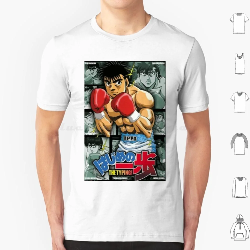 Hajime T Shirt Men Women Kids 6xl Makunouchi Ippo Hajime No Boxing Boxer Sleeve Anime Kamogawa Takamura Hajime Kbg Design
