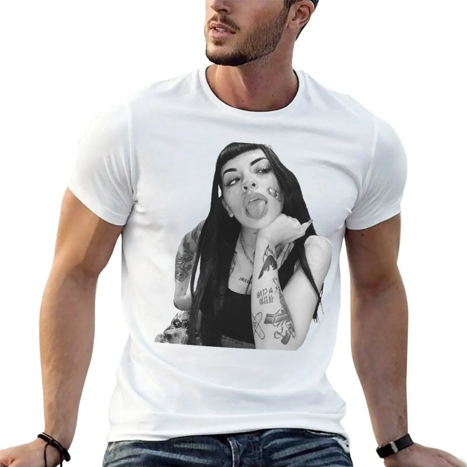 

Cazzu T-Shirt men t shirt cotton 100% graphic t shirts for man T-Shirt