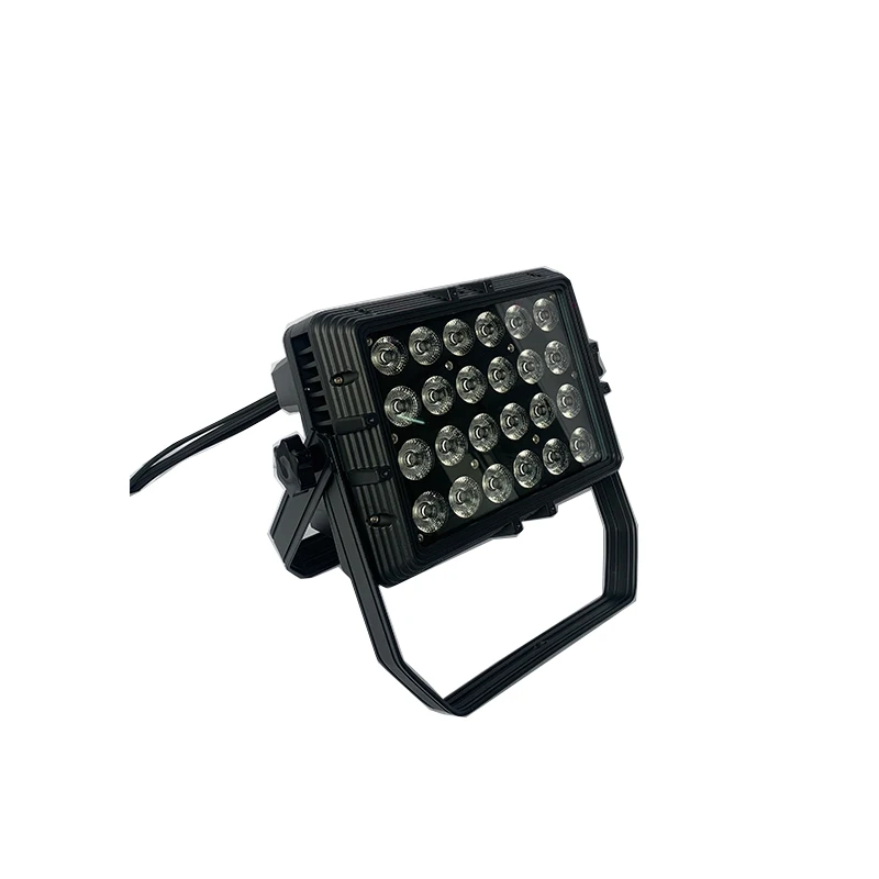 

Quality Assurance 24 * 10W LED Outdoor Waterproof Floodlight Stage Background Wash Light Full Color 4-in-1 Wash Light